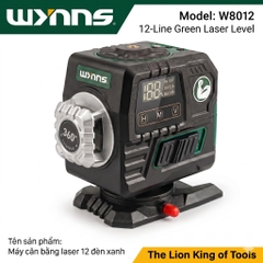 (W8012) Máy cân bằng laser 12 tia xanh