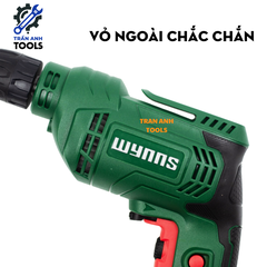 Máy Khoan Điện Cầm Tay Wynn’s WS6110 – Đầu Kẹp 10mm, Công Suất 450W, Gọn Nhẹ Dễ Dùng Cho Gia Đình & Thợ Sửa Chữa
