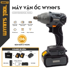 Máy Vặn Ốc 20V Wynn’s Xám – Pin Lithium Tiện Lợi, Tốc Độ Vặn Nhanh, Phù Hợp Sửa Chữa Và Lắp Ráp Dụng Cụ Vặn Vít Không Dây, Bền Bỉ, Đa Năng Cho Công Việc Gia Đình Và Công Nghiệp