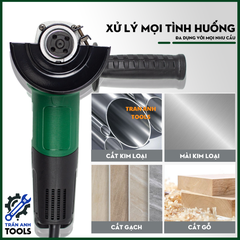 Máy Mài Góc Cầm Tay Công Tắc Đuôi 100mm 750W Wynn's WS8100Y, Máy Cắt Mài, Máy Cắt Cầm Tay, Máy Mài Mini Chuyên Nghiệp