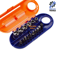Bộ tua vít 17 chi tiết STAKA, bộ tua vít sửa chữa đa năng chất liệu CRV thiết kế kiểu mới