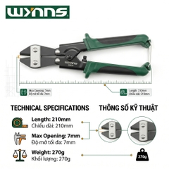 W0215 Kìm cộng lực mini Wynn's