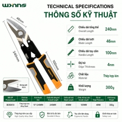 Kéo cắt đa năng cộng lực Wynn's