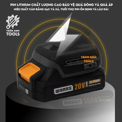 Máy Khoan Pin 20V Không Chổi Than Wynn's WS6804 - Khoan Cầm Tay, Khoan Bắt Vít Đa Năng