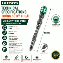 Mũi bắt vít niken W0689 Wynn's