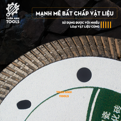 Lưỡi cắt gạch kim cương 102mm Wynn's siêu mỏng 1.1mm cắt gạch men, đá hoa cương, gỗ, sắt, đá cắt đa năng chính hãng