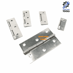 Bản lề lá Inox bóng nhiều kích thước, bản lề lá sắt xi Trần Anh Tools