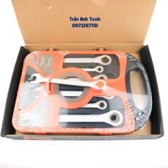 Bộ cờ lê tự động 7 chi tiết có các cỡ 8,10,12,13,14,17,19 Kapusi Japan chính hãng, bộ cờ lê tự động chất lượng nhật bản