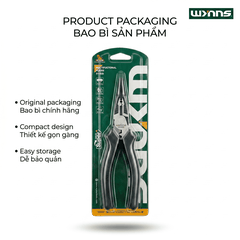 W508S-M Kìm mũi nhọn đa năng