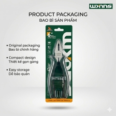 (E406D) Kìm cắt dây kiểu Mỹ 6 inch ( Tay cầm đặc biệt )