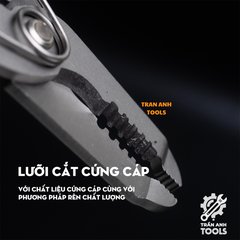 Kìm Cắt. Tuốt Dây, Ép Cos Đa Năng Wynn's W1045, Kềm Cắt Tuốt Dây Chính Xác, Chất Liệu Thép Cao Cấp