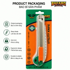 Dao rọc giấy bạc 5 lưỡi bafaro