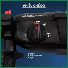 Máy Khoan Bê Tông 3 Chế Độ Wynn's WS3017 900W, Khoan Đục Đá, Máy Khoan Đục Bê Tông