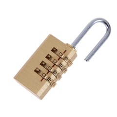 Khóa Mã 4 Số Chất Liệu Đồng Bảo Mật An Toàn Chất Lượng Cao