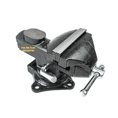 Ê tô kẹp nguội cố định 80mm bàn mâm xoay 360 độ Wynn's chất liệu gang đúc nguyên khối cao cấp, eto kẹp nguội đa năng