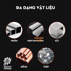 Mũi khoan taro tạo ren trong cỡ từ M2×0.4 đến M16×2.0 được sản xuất từ chất liệu HSS6542 cao cấp