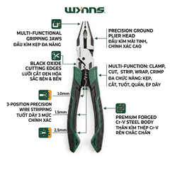 W3460 Kìm Điện Đa Năng 8 Inche Wynn's