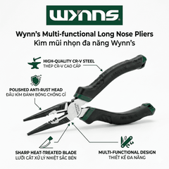 W508S-M Kìm mũi nhọn đa năng