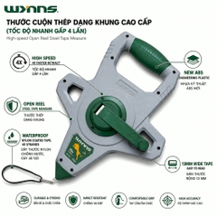 Thước cắm đất dây thép bạc cao cấp Wynn's Tools chiều dài 30M