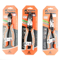 Kìm cắt, Kìm điện, Kìm nhọn đa năng Kapusi Japan chất liệu CRV siêu cứng, kìm đa năng chất lượng nhật bản