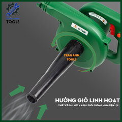 Máy Thổi Lá Cầm Tay Wynn’s 220V 650W, Máy Thổi Bụi Điện, Tốc Độ Thổi 2.8m³/phút, Dụng Cụ Làm Sạch Sân Vườn