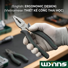 (E406D) Kìm cắt dây kiểu Mỹ 6 inch ( Tay cầm đặc biệt )