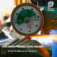 Lưỡi cắt đa năng Wynn's 107mm cắt gạch men, đá ceramic hoa cương, sắt, gỗ siêu mỏng siêu ngọt, đá cắt đa năng độ bền cao
