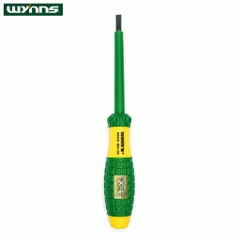 Bút thử điện 1000V Wynn's cao cấp tay cầm bọc nhựa TPE cách nhiệt cách điện đủ các cỡ, Bút điện tô vít cách điện đa năng