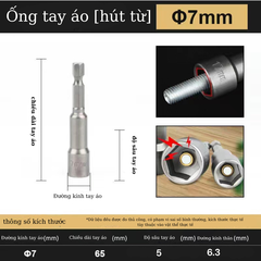 Đầu chụp có nam châm