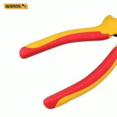 Kìm điện 6 8 inch cách điện 1000V tiêu chuẩn VDE của Đức Wynn's chính hãng, kềm điện chịu điện cao áp chuyên dụng