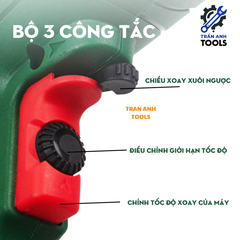 Máy Khoan Điện Cầm Tay Wynn’s WS6110 – Đầu Kẹp 10mm, Công Suất 450W, Gọn Nhẹ Dễ Dùng Cho Gia Đình & Thợ Sửa Chữa