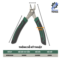 Kìm bấm linh kiện WNS205A Wynn's