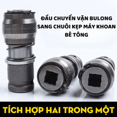 Đầu Chuyển Chuôi 1/2 Sang Chuôi Kẹp Máy Khoan Bê Tông