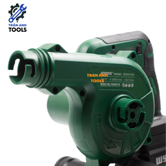 Máy thổi bụi pin Wynn's 20V dùng pin chân phổ thông động cơ đôi không chổi than, Máy hút thổi bụi 2 trong 1 công nghiệp