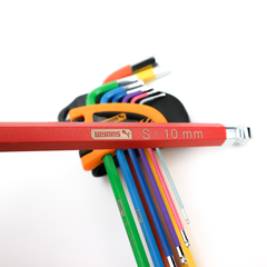 Bộ lục giác màu đầu bi Wynn's F041239 dài 18cm chất liệu S2 cao cấp, bộ lục giác màu 9 chi tiết hàng chất lượng cao