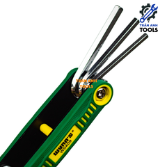 Bộ Lục Giác Gấp Gọn Wynn's Chất liệu CRV, Bộ Lục Giác Xếp Đầu Lục giác 8 Chi Tiết Wynn's, Siêu Bền, Chất Lượng Cao