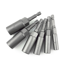 Đầu chụp bulong bắt vít chuôi lục giác chiều dài 80mm các cỡ từ 5.5-19mm