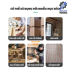 Súng Bắn Ghim Cầm Tay Wynn's – Dải Ghim 4–14mm, Thân Thép Cứng, Cầm Tay Màu Xanh, Thân Kim Loại Chắc Chắn, Siết Ghim Gọn Gàng