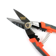Kìm cắt kết hợp tuốt dây điện cao cấp Kapusi Japan kích cỡ 215mm, kìm cắt tuốt đa năng cao cấp chất lượng nhật bản
