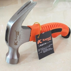Búa Kapusi K-0375 nguyên khối thép Nhật JAPAN 250g, búa nhổ đinh liền khối đa năng hàng tốt