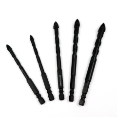 Hộp 5 mũi khoan đa năng chuôi lục giác Kapusi Japan chính hãng, bộ mũi khoan gạch men, khoan tường, ngói, bê tông, kính