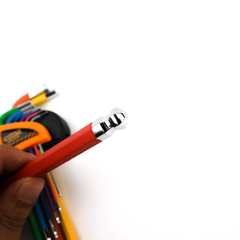 Bộ lục giác màu đầu bi Wynn's F041239 dài 18cm chất liệu S2 cao cấp, bộ lục giác màu 9 chi tiết hàng chất lượng cao