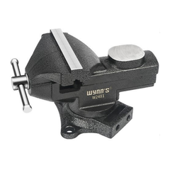 Ê tô kẹp nguội cố định 80mm bàn mâm xoay 360 độ Wynn's chất liệu gang đúc nguyên khối cao cấp, eto kẹp nguội đa năng