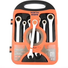 Bộ cờ lê tự động 7 chi tiết có các cỡ 8,10,12,13,14,17,19 Kapusi Japan chính hãng, bộ cờ lê tự động chất lượng nhật bản
