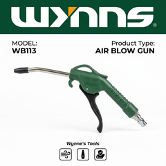 Súng Xì Khô Wynn's WB113 Dụng Cụ Thổi Bụi Khí Nén Áp Suất 6.2-8 Bar Đầu Nối 1/4 NPT Chính Hãng Chuyên Dụng