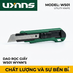Dao rọc giấy rẻ (Lưỡi trắng) mới 107*20*18mm