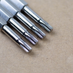 Mũi bắn vít đầu hoa thị chiều dài 50mm các cỡ T8-T40 Wynn's Tools, mũi bắt vít đầu bông mai chất liệu S2 cao cấp