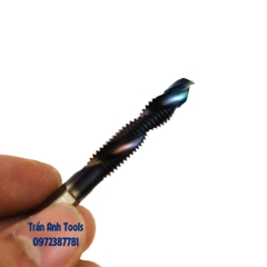 Bộ mũi khoan taro 6 chi tiết 3 4 5 6 8 10 chất liệu HSS cao cấp, bộ mũi tạo ren 6 chi tiết Kapusi K-3242 Japan cao cấp