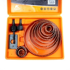 Bộ mũi khoét thạch cao và gỗ mềm 16 chi tiết cao cấp Kapusi Japan