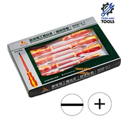 Bộ tua vít cách điện 1000V 8 chi tiết chất liệu Teflon cao cấp
